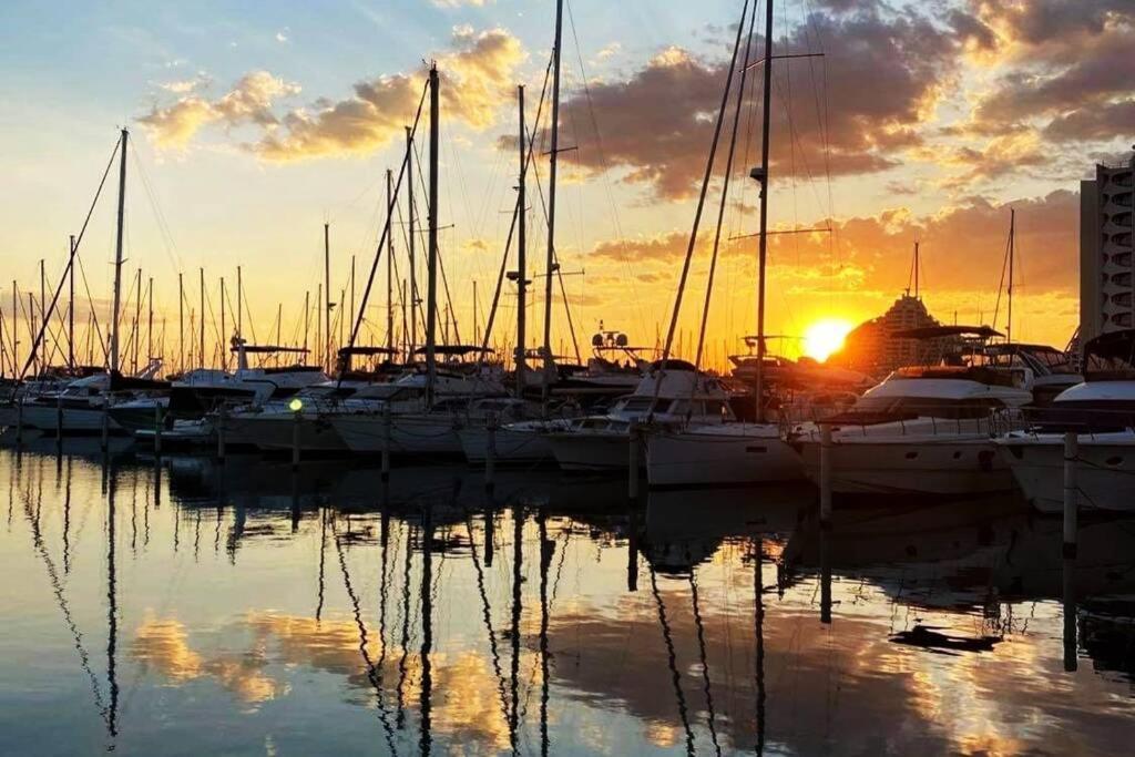 Apartmán Vue Imprenable Sur Le Port, Proche Plages ! La Grande Motte Exteriér fotografie