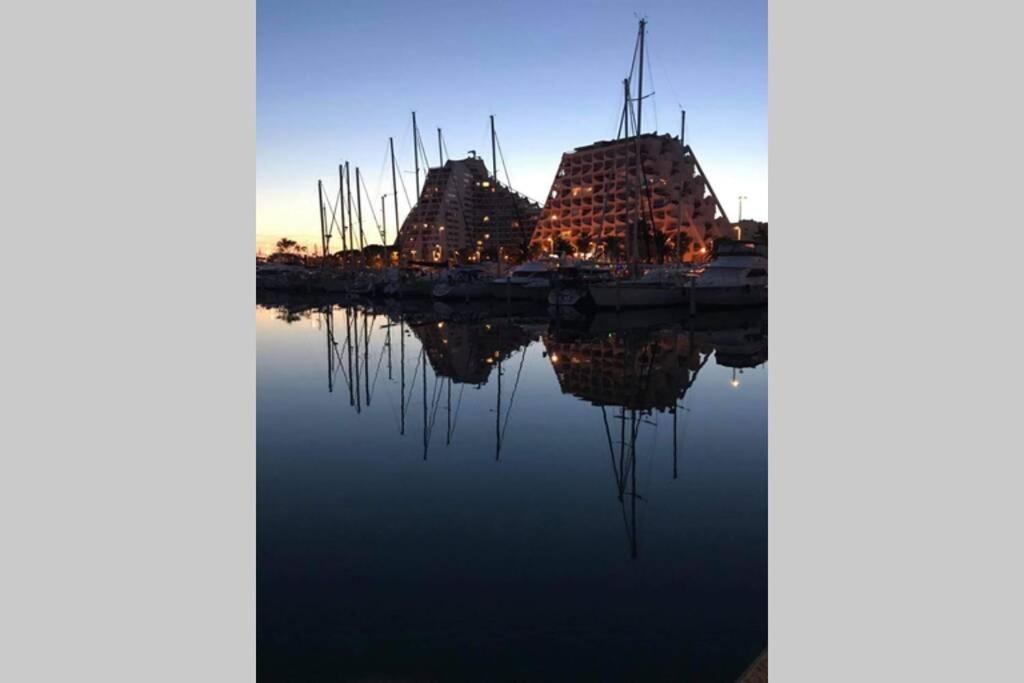 Apartmán Vue Imprenable Sur Le Port, Proche Plages ! La Grande Motte Exteriér fotografie